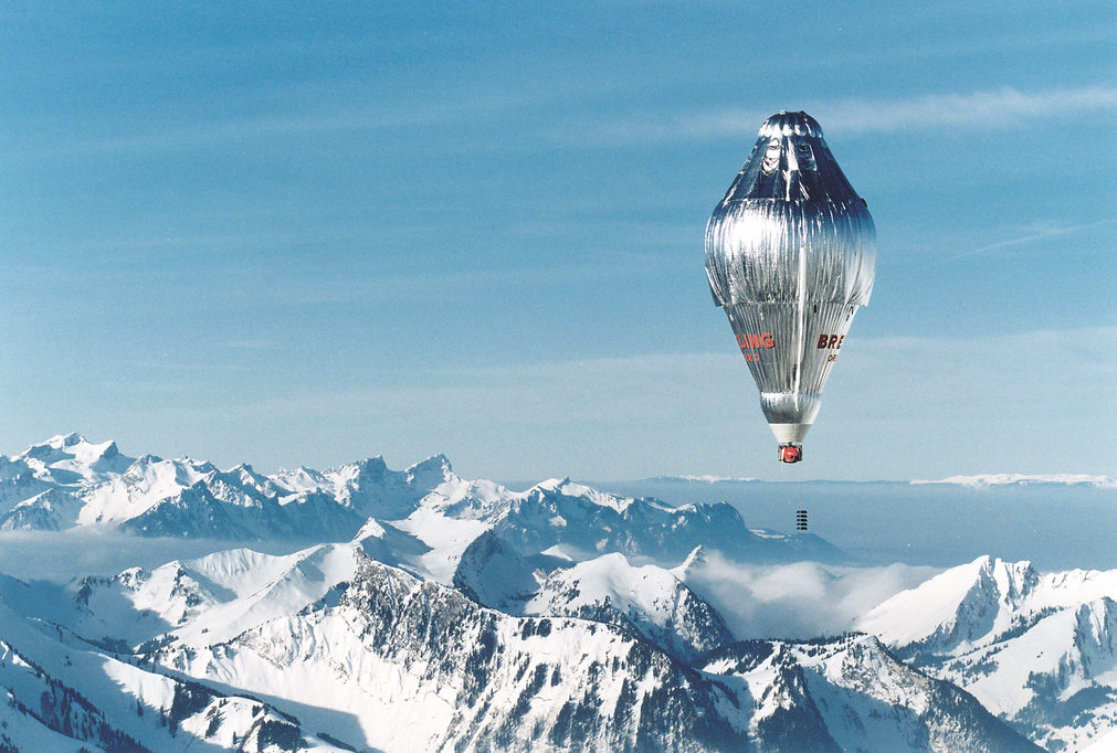 Breitling Orbiter 3 — ballon, premier tour du monde sans escale, 1999