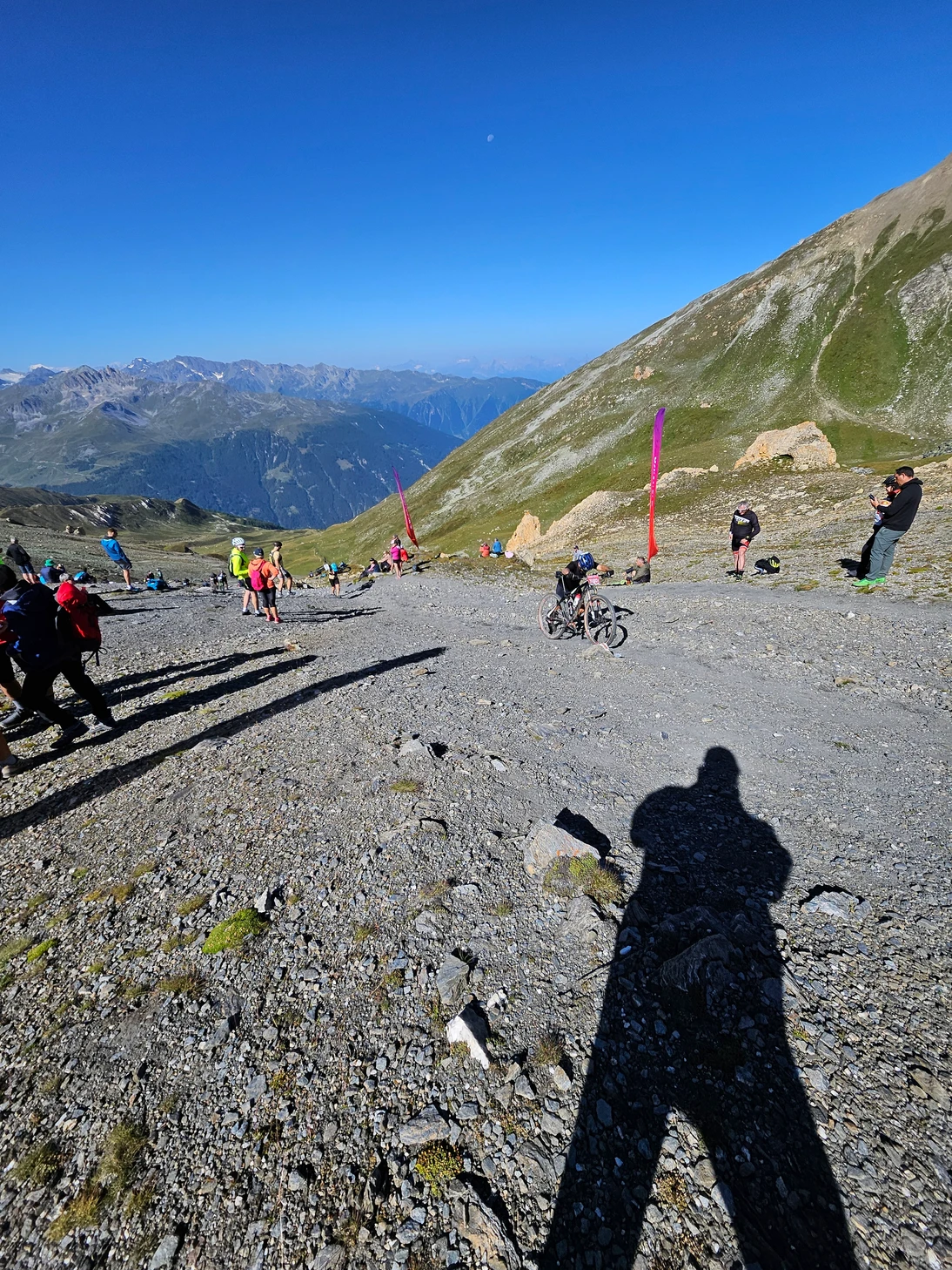 Grand Raid BCVs 2024 — coureurs en haute montagne