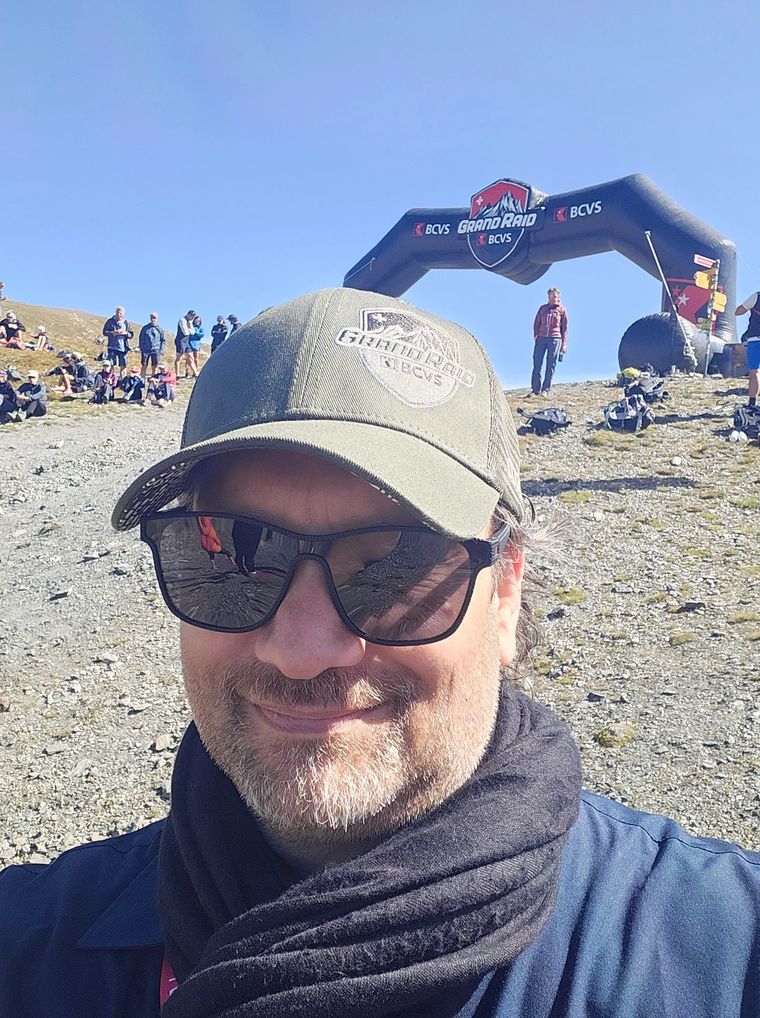 Grand Raid BCVs 2024 — arrivée à Grimentz